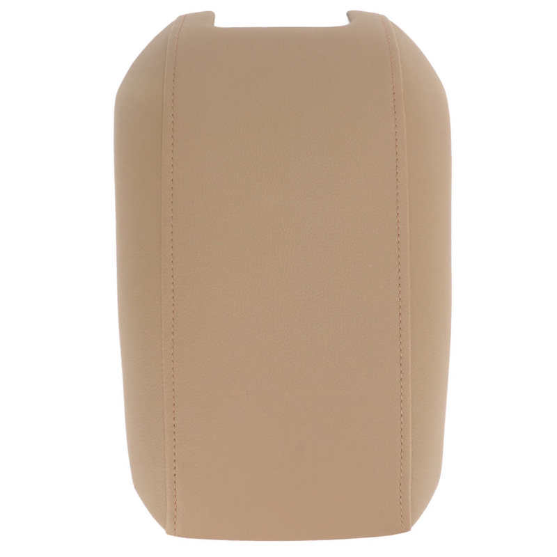 Armrest Lid PU Leather Car Center Console Cover Smooth for Decoration
